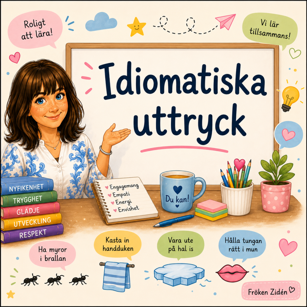 ✨ IDIOMATISKA UTTRYCK – NÄR ORD BETYDER NÅGOT HELT ANNAT! ✨