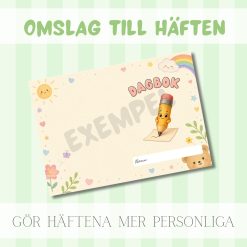 Häfteomslag dagbok