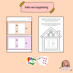 Arbeta med taluppfattning + träna siffror