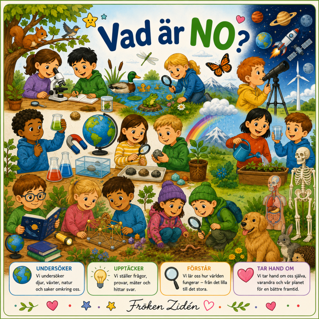 Vad är NO – presentation för åk 1