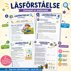 lästräning åk 4-6: avkodning, språkförståelse och läsförståelse