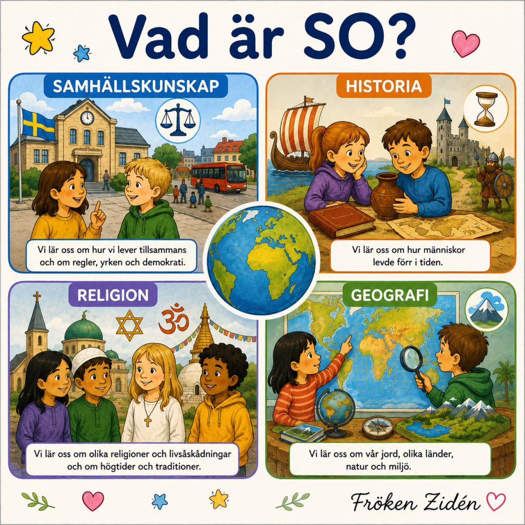 Vad är SO – presentation för Åk 1