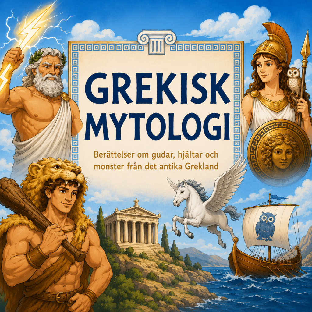 Grekisk mytologi – arbetsområde för årskurs 3–5