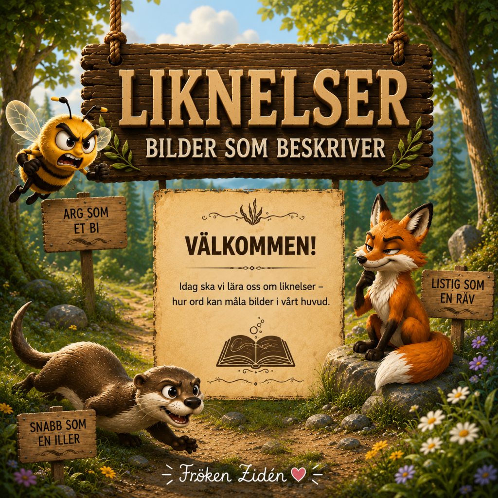 ✨ Liknelser – när ord skapar bilder i huvudet! ✨