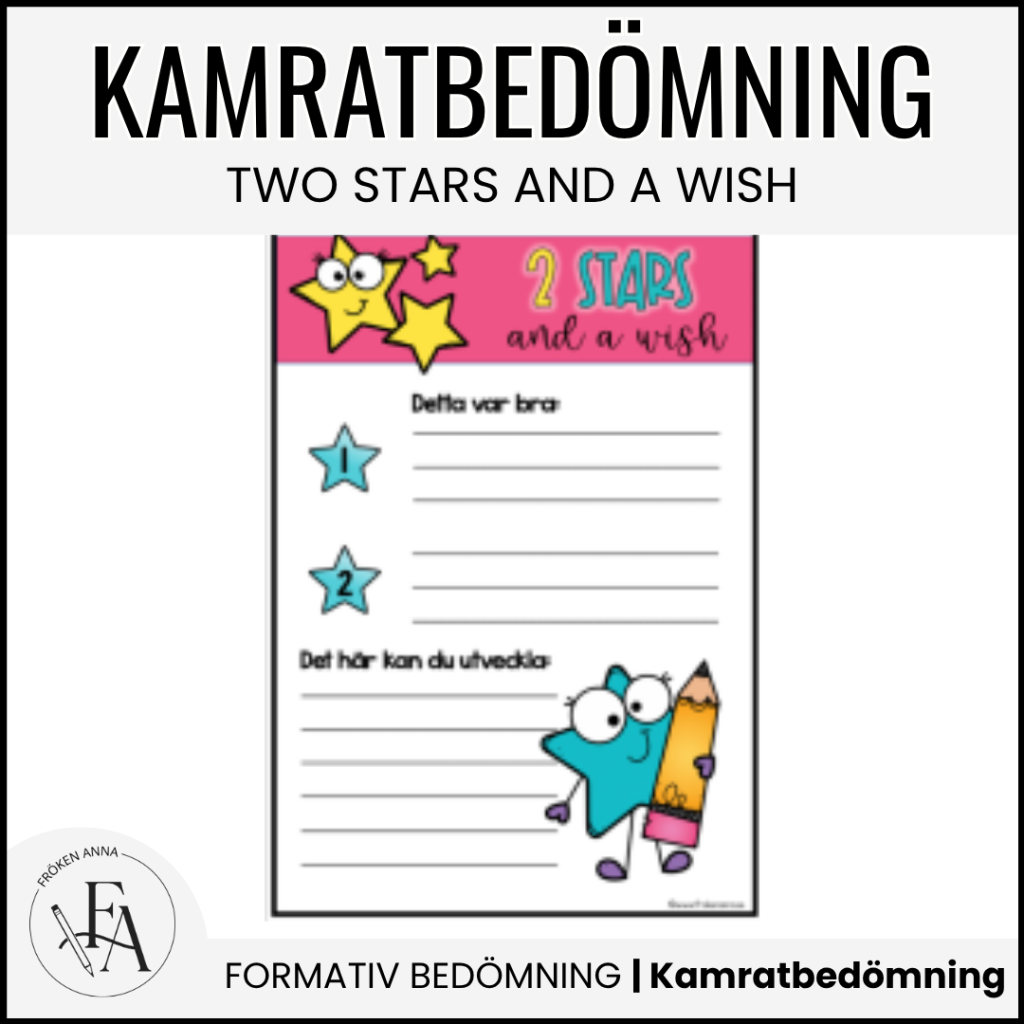 Kamratbedömning: Two stars and a wish