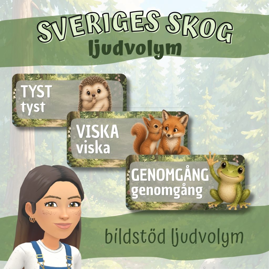 Sveriges skog _ bildstöd ljudvolym