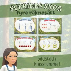 Sveriges skog_ Bildstöd de fyra räknesätten