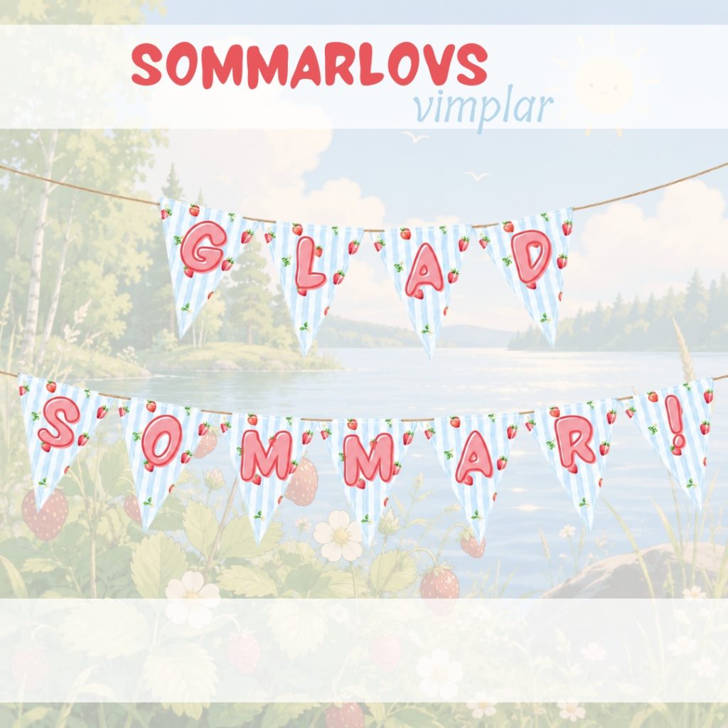 Sommarlovsvimplar