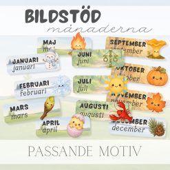Bildstöd månaderna