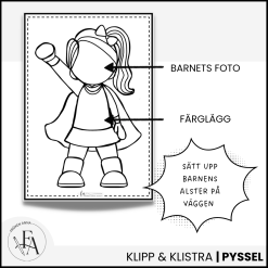 Jag som superhjälte - en kreativ bilduppgift