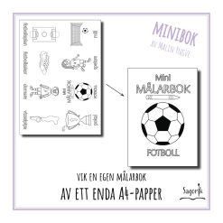 Minimålarbok Fotboll