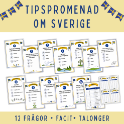 Tipspromenad om Sverige