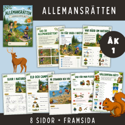 Allemansrätten, åk 1