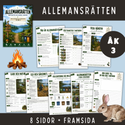 Allemansrätten, åk 3