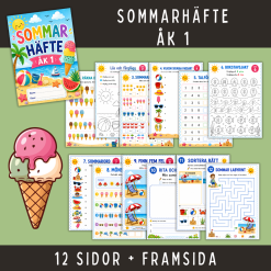 Sommarhäfte för åk 1