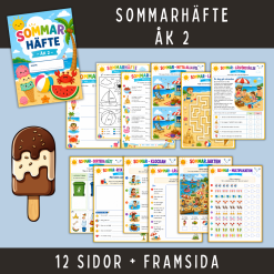 Sommarhäfte för åk 2