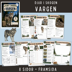 Skogens djur – Vargen