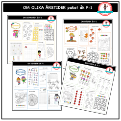 Om olika årstider - paket åk F-1