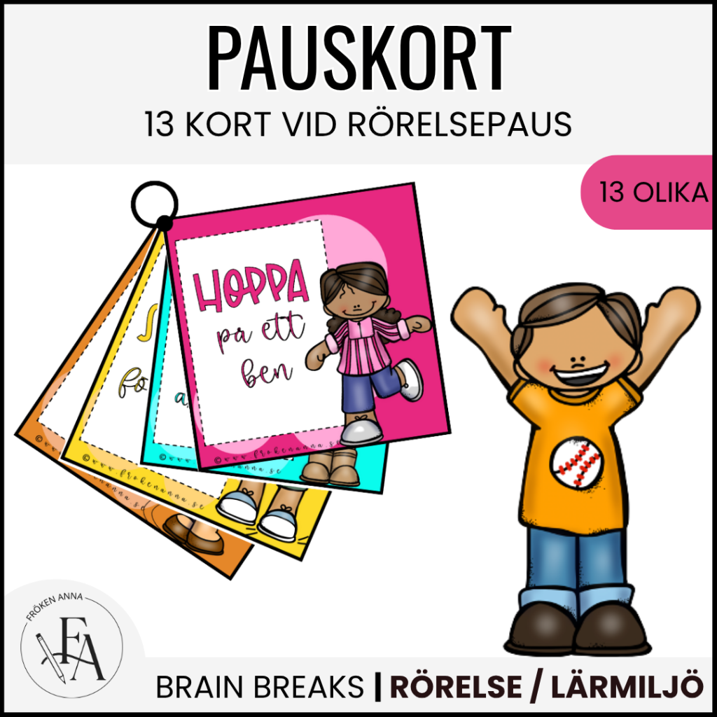 Pauskort / Brain breaks