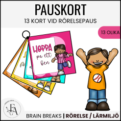 Pauskort / Brain breaks