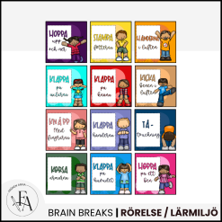 Pauskort / Brain breaks