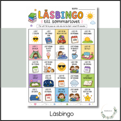 Läsbingo - sommar