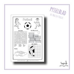 Pysselblad Fotboll