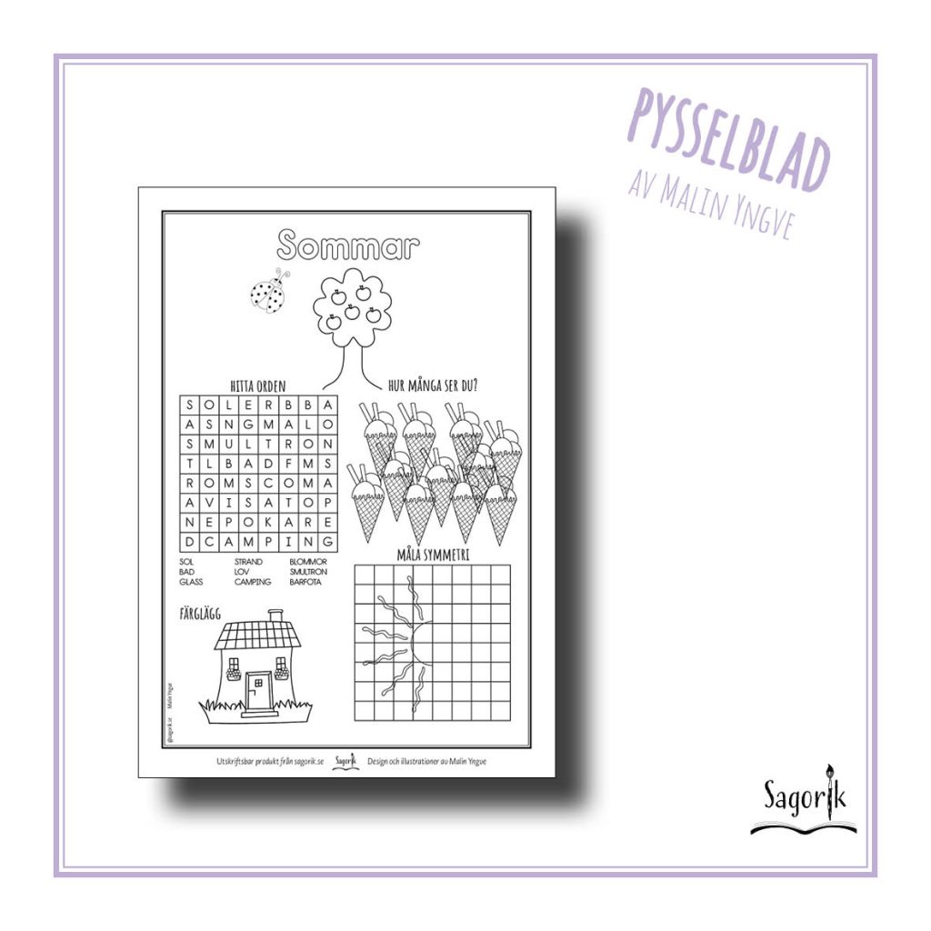 Pysselblad Sommar