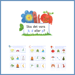 Ska det vara b, d eller p?