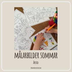 Målarbilder sommar