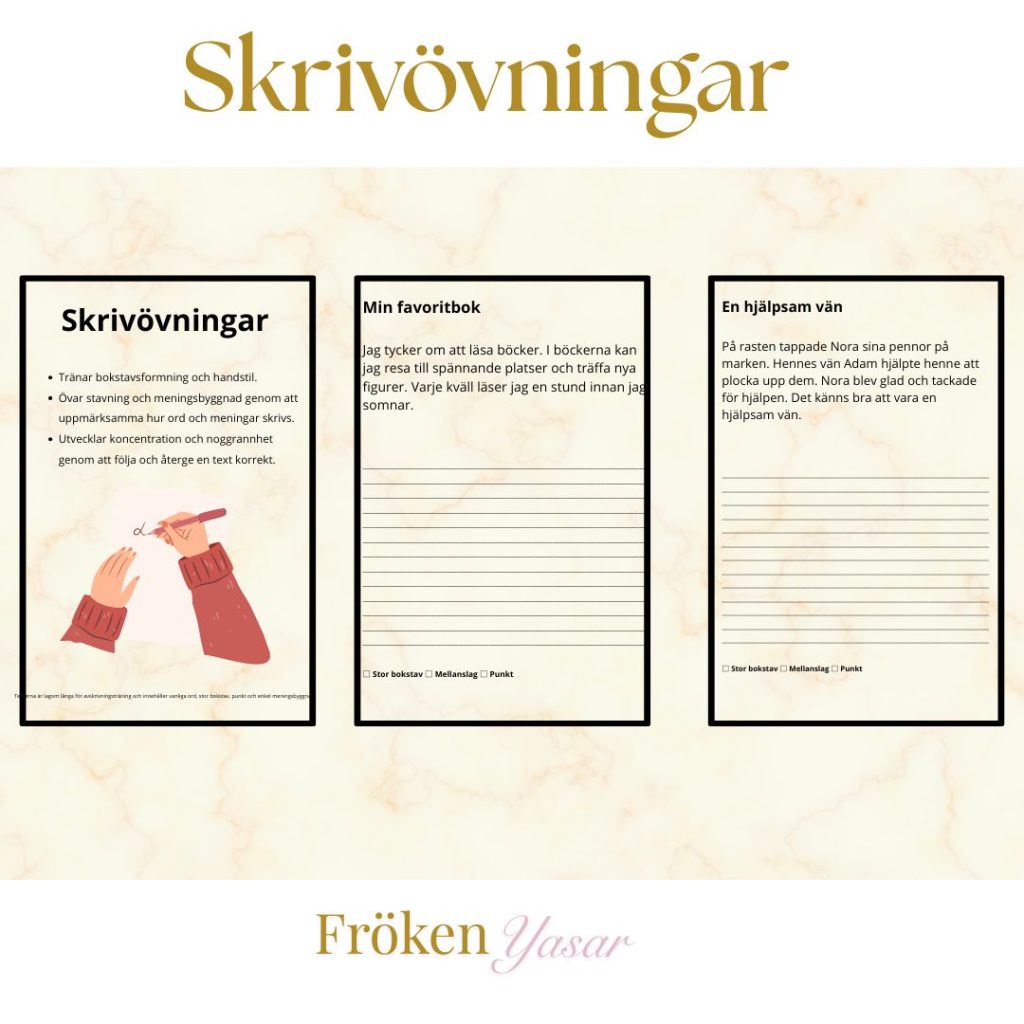 Skrivövningar