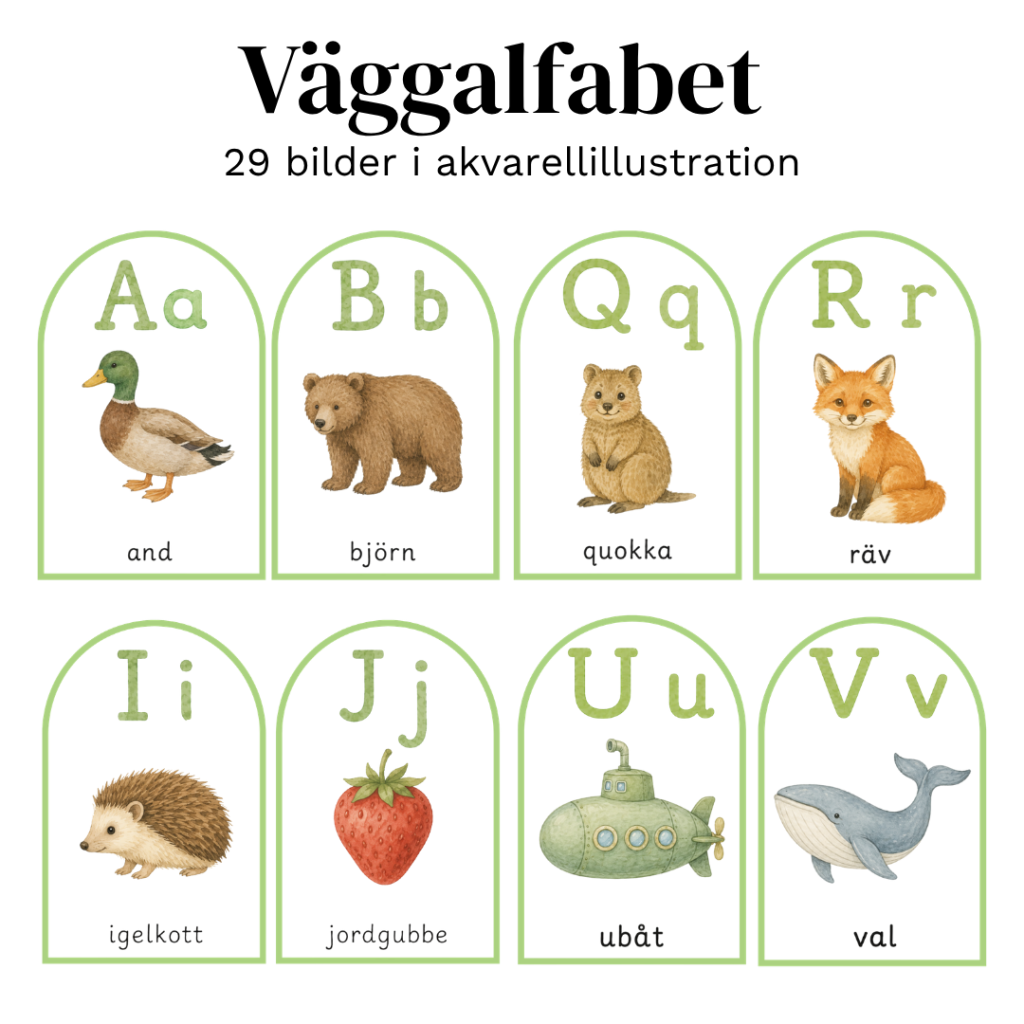 Väggalfabet