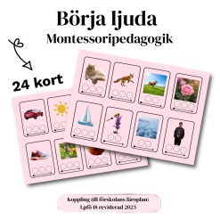 Börja ljuda (Montessori)
