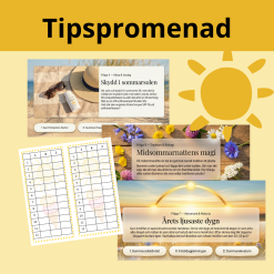 Somrig Tipspromenad för Mellanstadiet