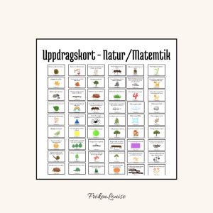 Uppdragskort Natur/Matematik