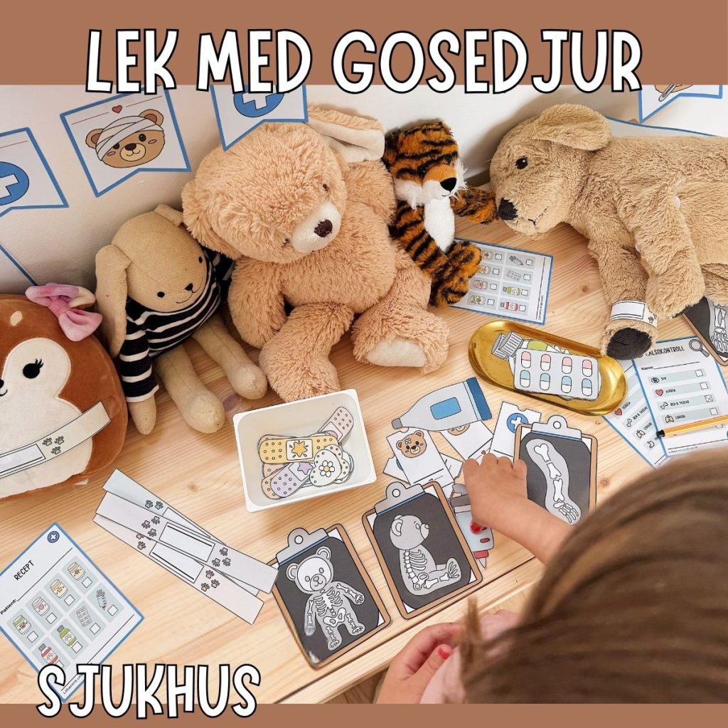 Lek med gosedjur – Sjukhus