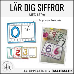 Siffror med lera