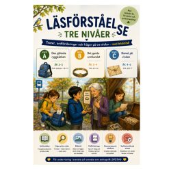 Läsförståelse med bildstöd – Tre nivåer (SVE/SVA)