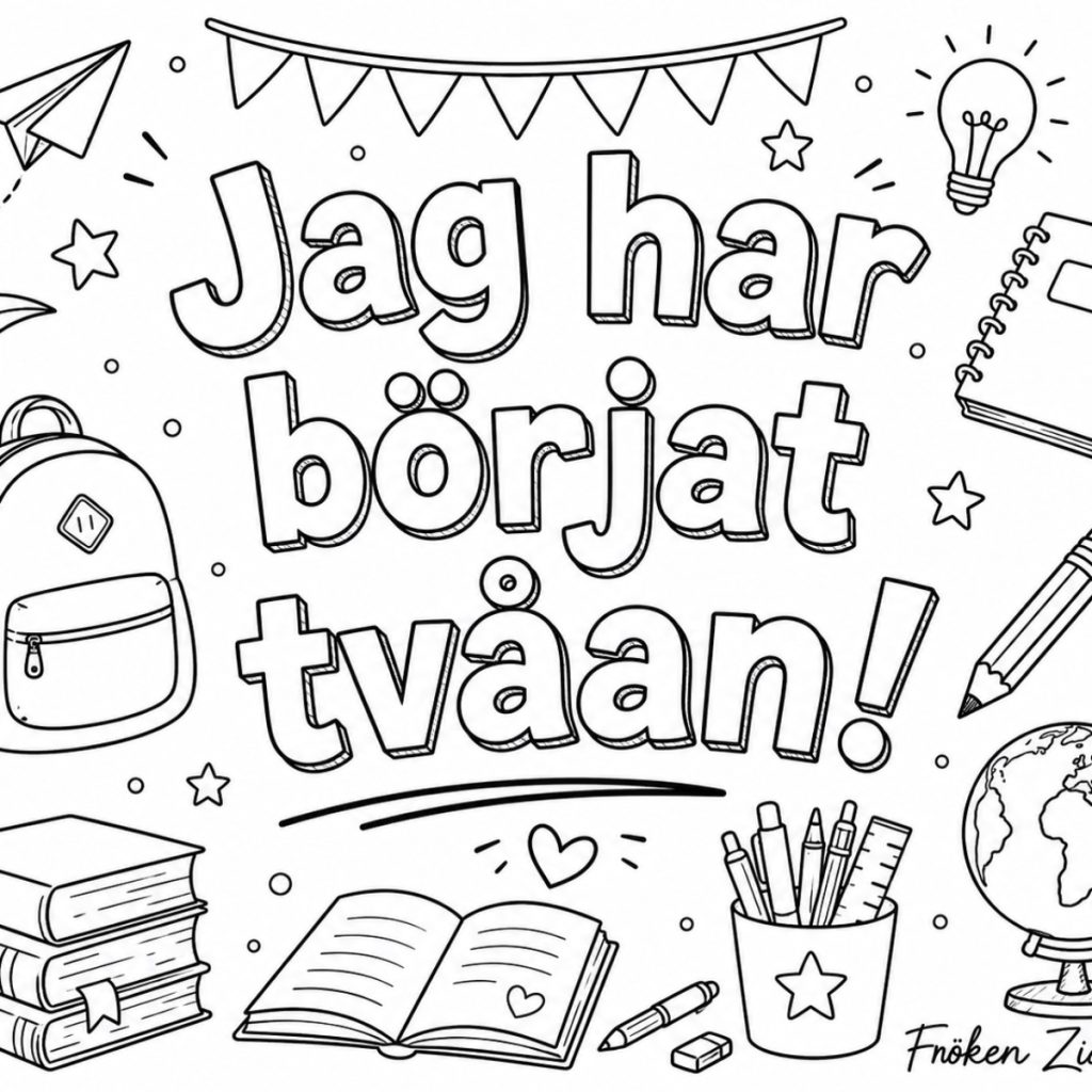 Målarbild – Jag har börjat tvåan