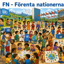 🌍 Lär dig om FN, UNICEF och barns rättigheter på ett enkelt och engagerande sätt! 🌍