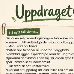 Naturdetektiverna Fall 1 – Vem åt upp tulpanerna?
