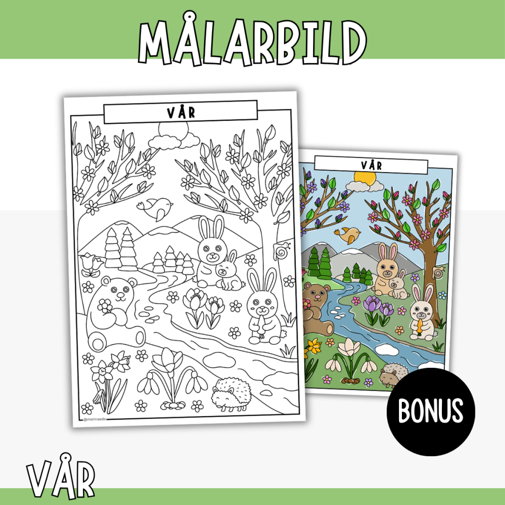 Målarbild – Vår