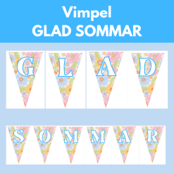 Vimpel - glad sommar