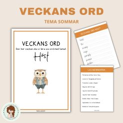 Veckans ord - höst
