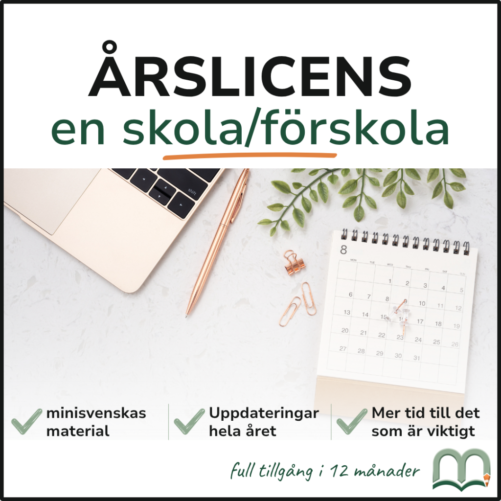Licens för skola eller förskola