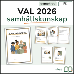 Demokrati och val - Förskoleklass