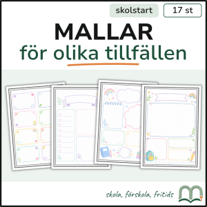 Skrivmallar
