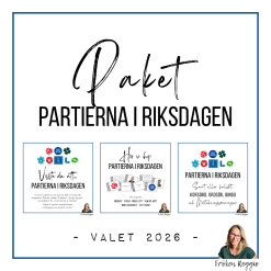 Paket – Sveriges riksdagspartier