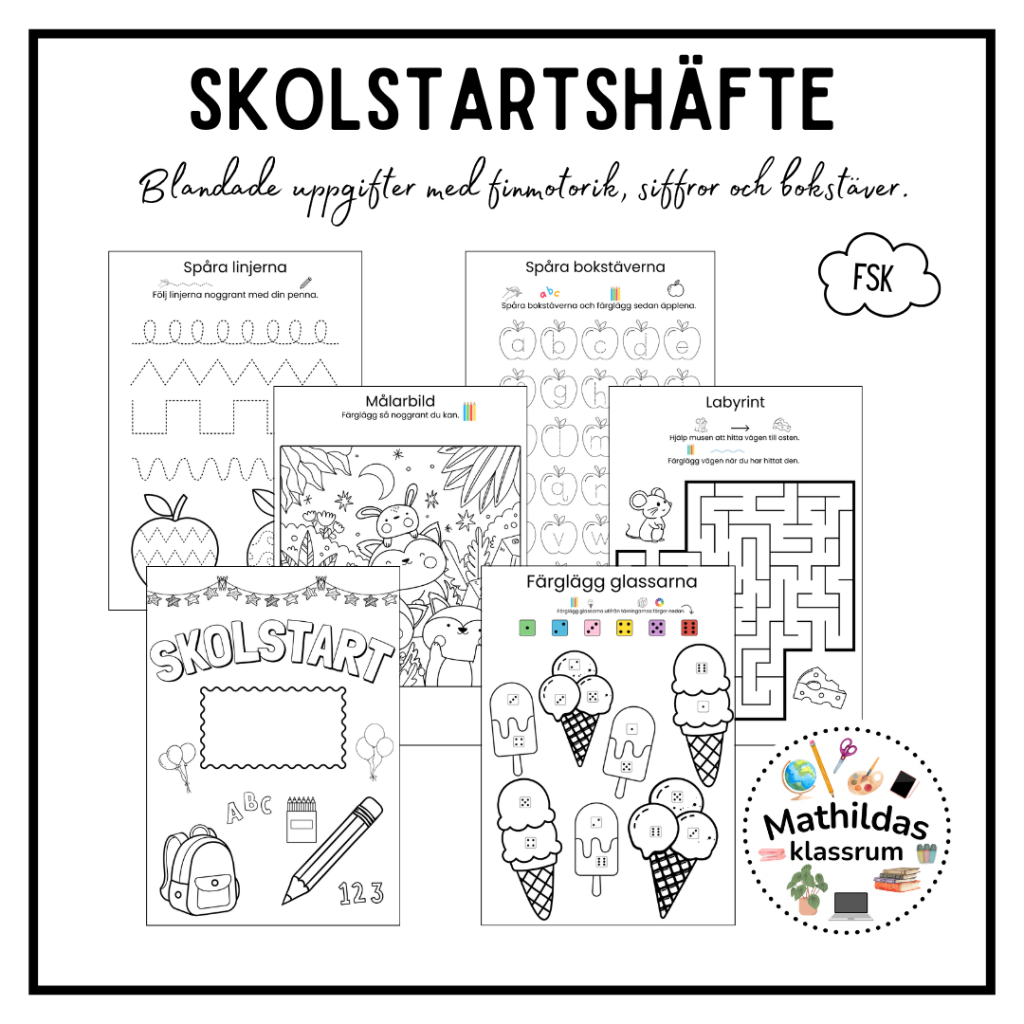 Skolstartshäfte FSK
