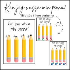 Kan jag vässa min penna? - Bildstöd